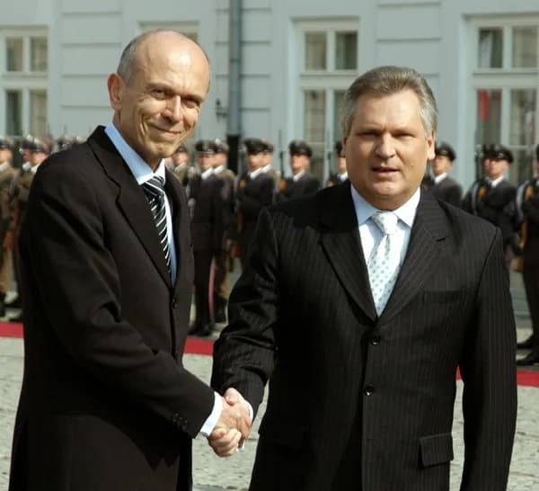Janez Drnovšek - Wizyta oficjalna Prezydenta Republiki Słowenii Janeza Drnovska, 2005-04-13