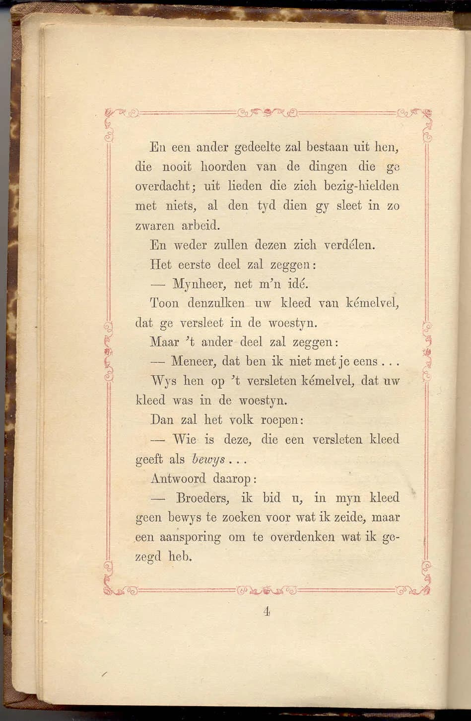 Multatuli Multatuli - page 4 anthology, Multatuli, Bloemlezing, Amsterdam, Firma R.C.Meijer, 1865
