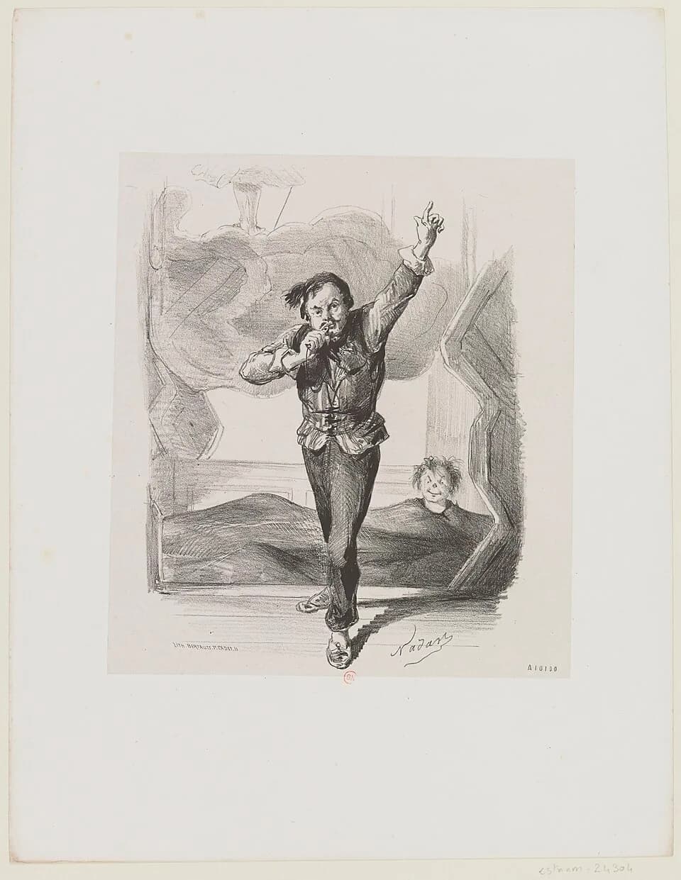 Nadar Nadar - Sujet : Portraits du théâtre -- 19e siècle
Caricatures et dessins humoristiques -- 19e siècle
Langue : français

Éditeur : Lith. Bertauts (Paris)