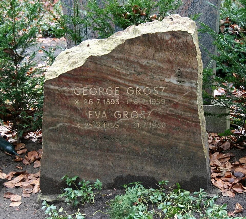 George Grosz - Tomb of Grosz