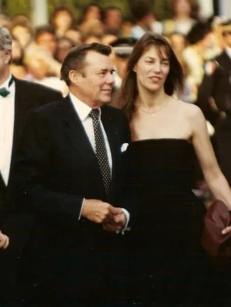 Jane Birkin - Dirk Bogarde and Jane Birkin at the Cannes film festival