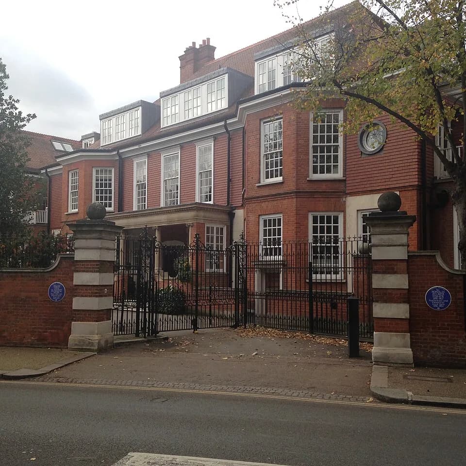 Ronald Fisher - Inverforth House on North End Way, Hampstead, NW3 7EU, in the London Borough of Camden.