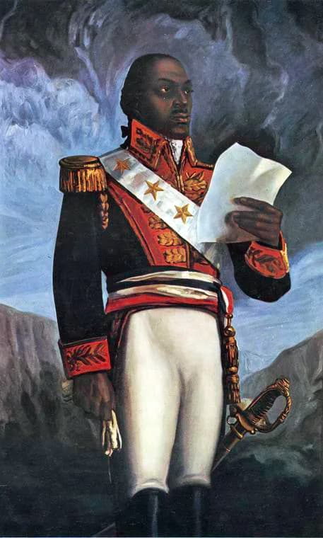 Toussaint Louverture - Depicted person: Toussaint Louverture – Haitian national hero (1743–1803)