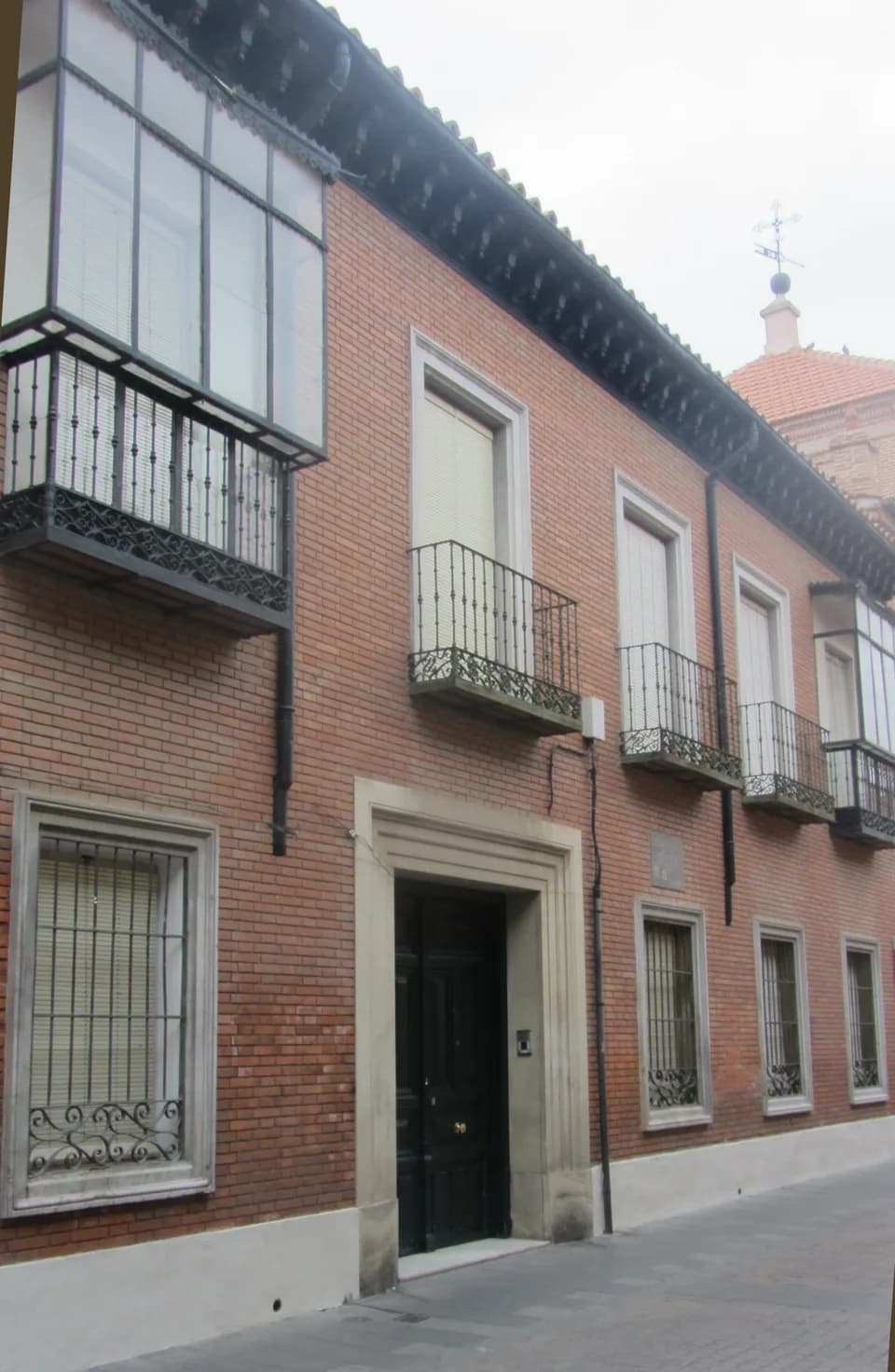 Manuel Azaña - Birthplace Manuel Azaña in Alcalá de Henares (Community of Madrid - Spain).