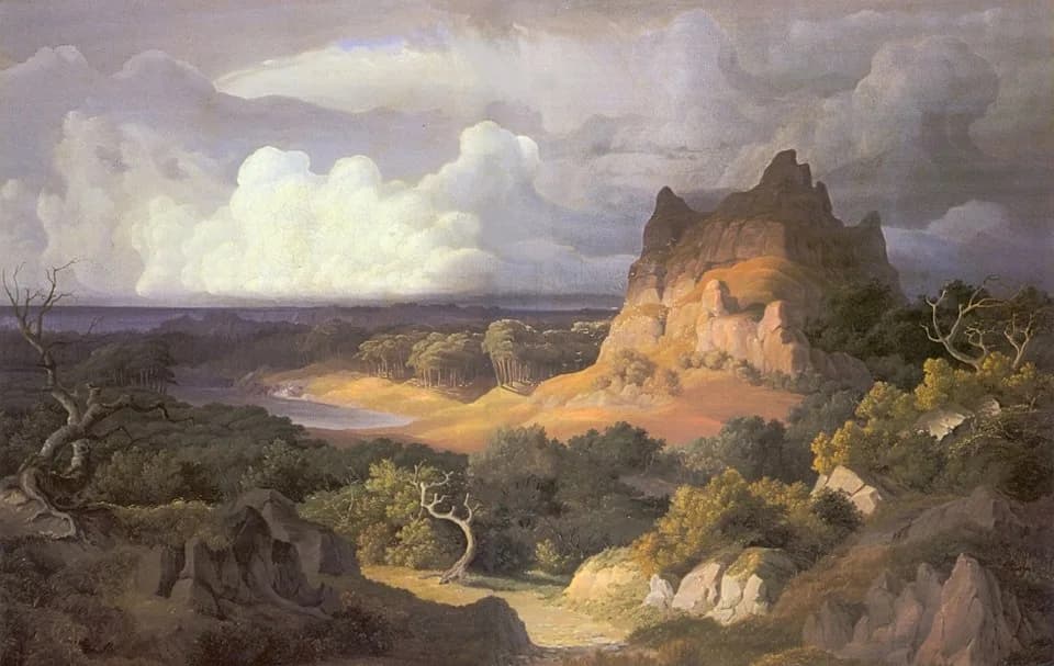 Gottfried Keller - Gottfried Keller Heroische Landschaft Oil.jpg