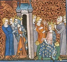Charles the Simple - Charles the Simple imprisoned and Raoul crowned
