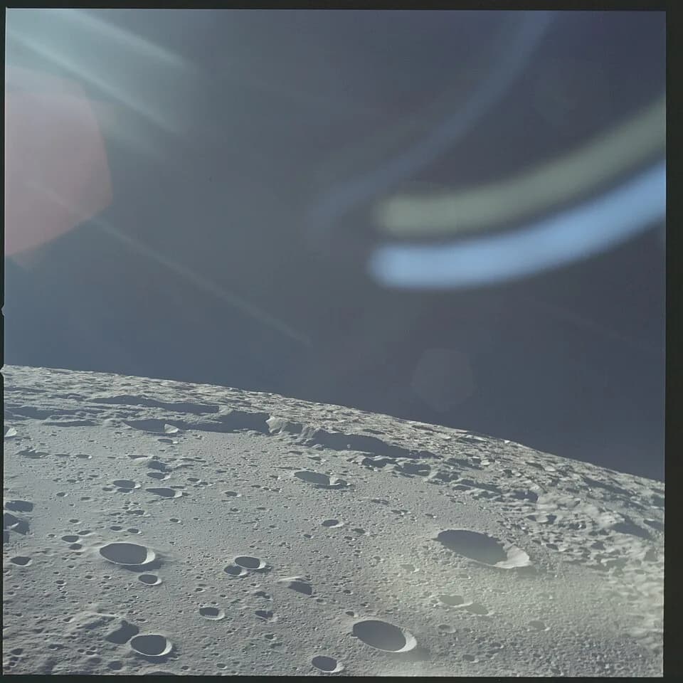 Hans Fischer - Apollo 12 Hasselblad image from film magazine 51/R - Orbital