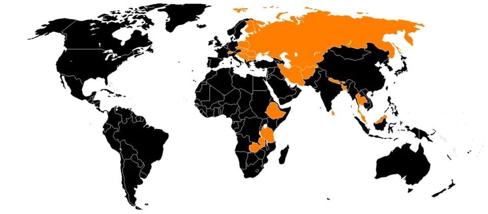 V. V. Giri - President V V Giri led 14 state visits between 1970 and 1974, covering 21 countries.
Information from the President of India's Secretariat.