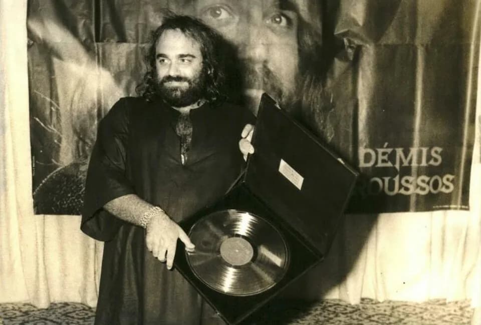 Demis Roussos - Greek singer Demis Roussos.
