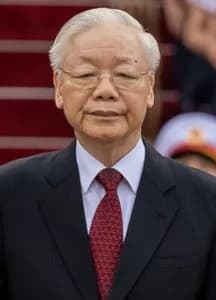 Nguyễn Phú Trọng - General Secretary of the Communist Party of Vietnam Nguyen Phu Trong during the visit of the President of the United States Joe Biden in Hanoi, Vietnam
