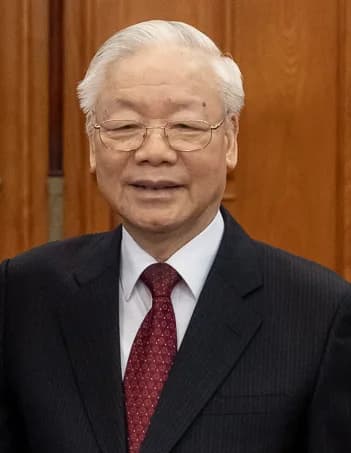 Nguyễn Phú Trọng - Joe Biden met Nguyen Phu Trong in Hanoi, Vietnam in 2023