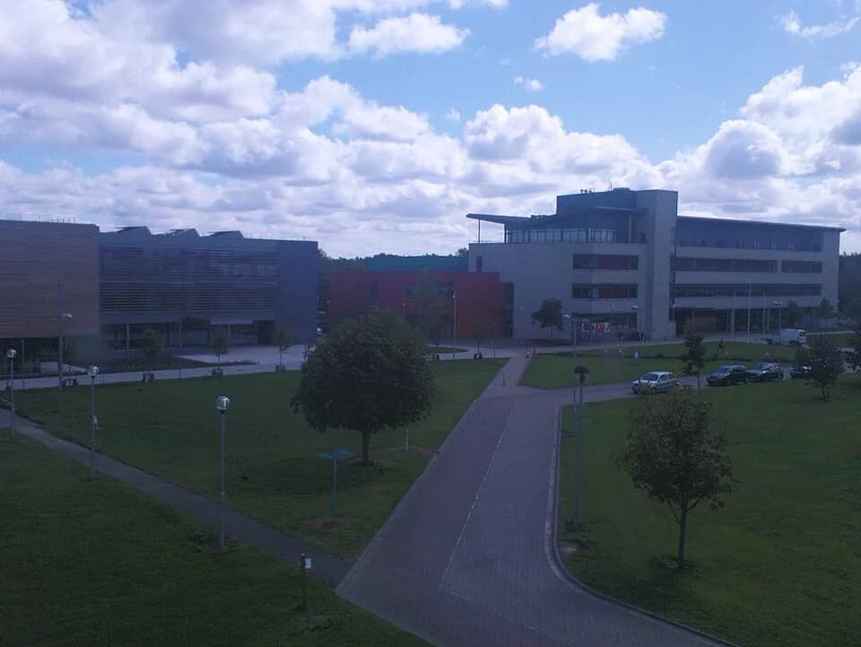 John Hume - Photo taken of Iontas Building in August 2010 from the Engineering Building
