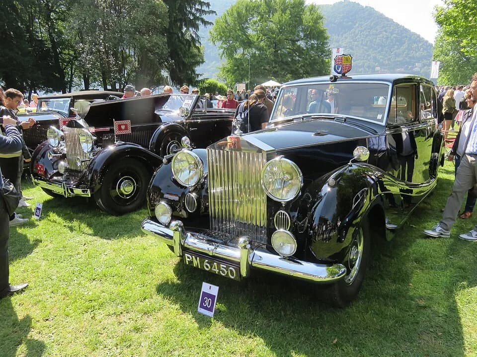 Princess Margaret, Countess of Snowdon - 1954 Rolls-Royce Phantom IV limousine, chassis 4BP7, built for Princess Margaret with coachwork by H. J. Mulliner &amp; Co., shown at the Concorso d’Eleganza V