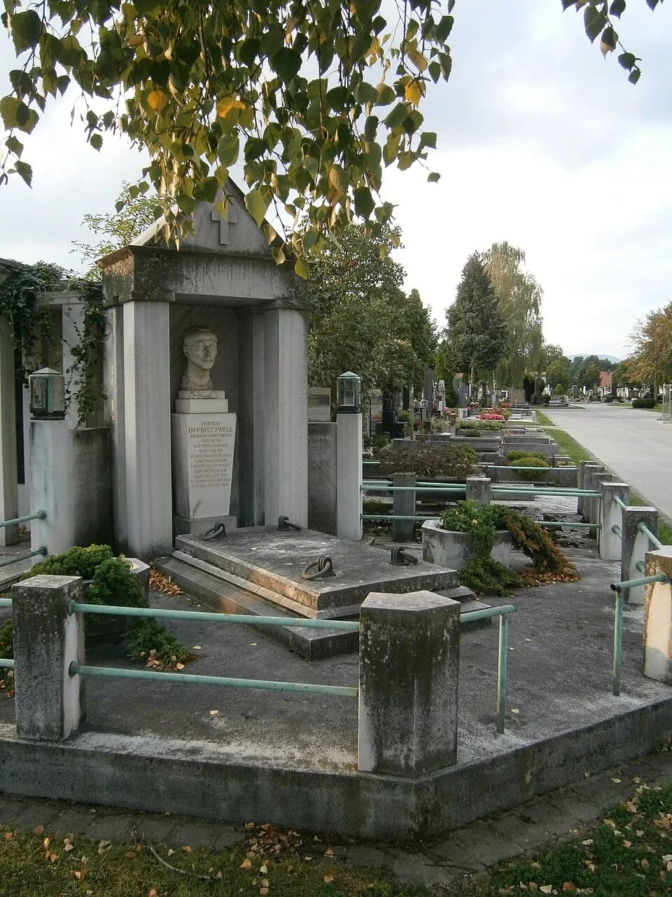 Fritz Pregl - Grave of Frederik Pregel at the Graz Central cemetary