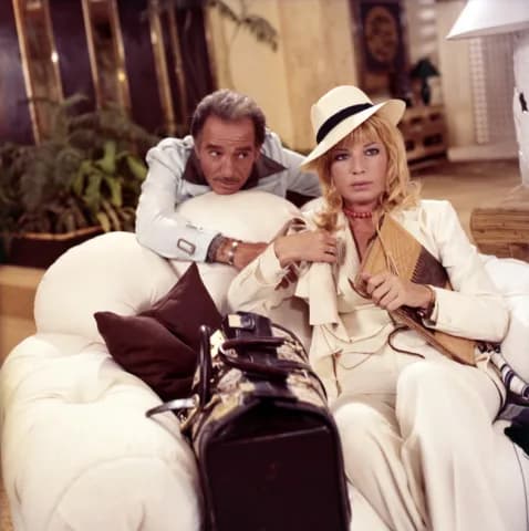 Monica Vitti - Still from the movie L'anatra all'arancia (1975).