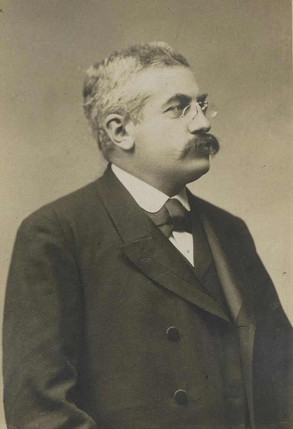 Alexandre Millerand - Exposition universelle de 1900 : portrait de Alexandre Millerand.
