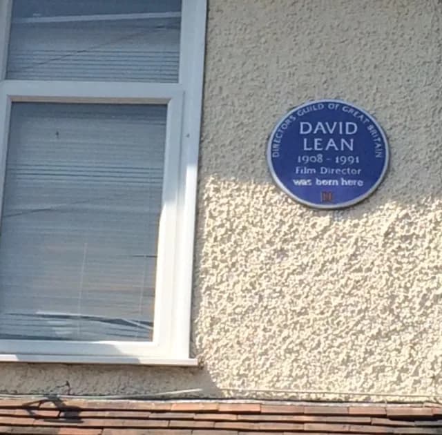 David Lean - David Lean plaque