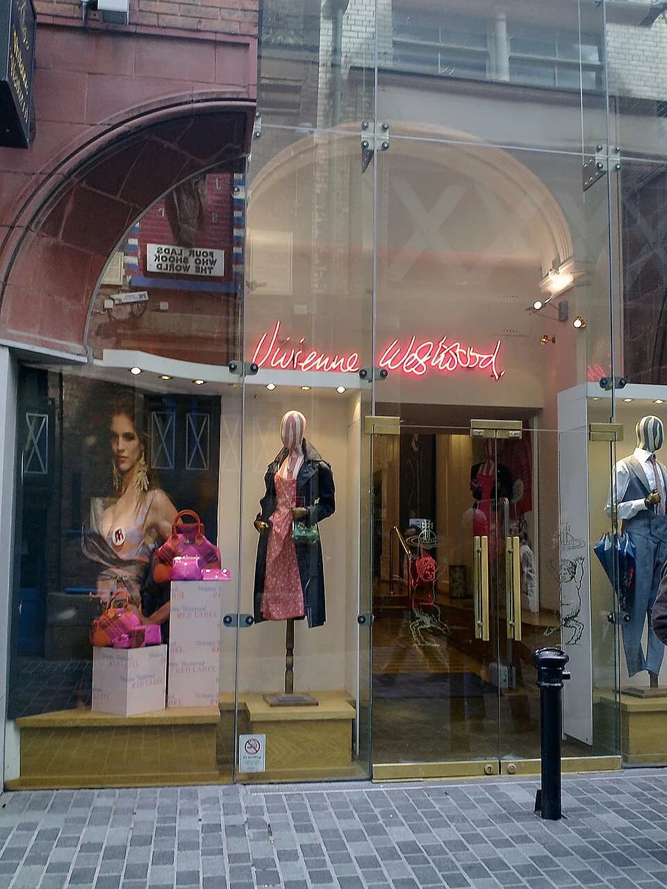 Vivienne Westwood - Vivienne Westwood, Liverpool

The Beatles turned into tourism. This is for Malcolm McLaren, who died on the same day.