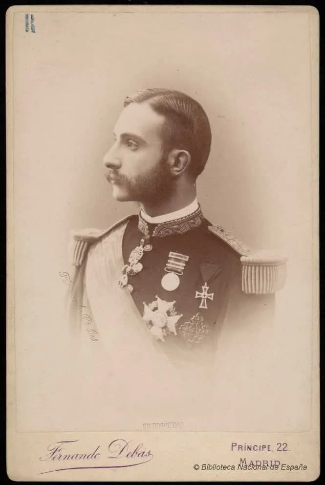Alfonso XII of Spain - Alfonso XII (Spanish: Alfonso Francisco de Asís Fernando Pío Juan María de la Concepción Gregorio Pelayo; English: Alphonse XII) (28 November 1857, in Madrid – 25 November 1885,