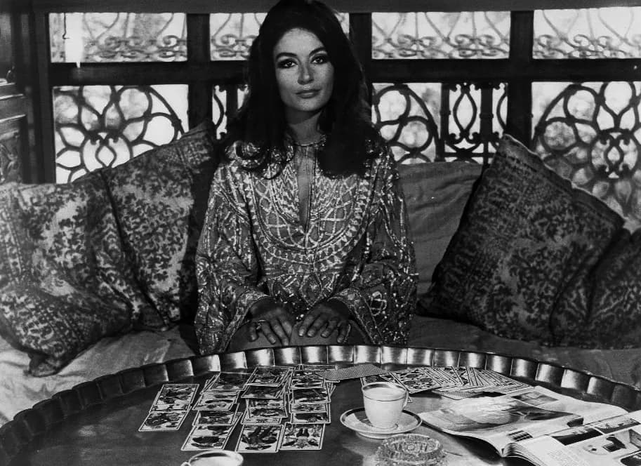 Anouk Aimée - Photo of Anouk Aimee from the film Justine.