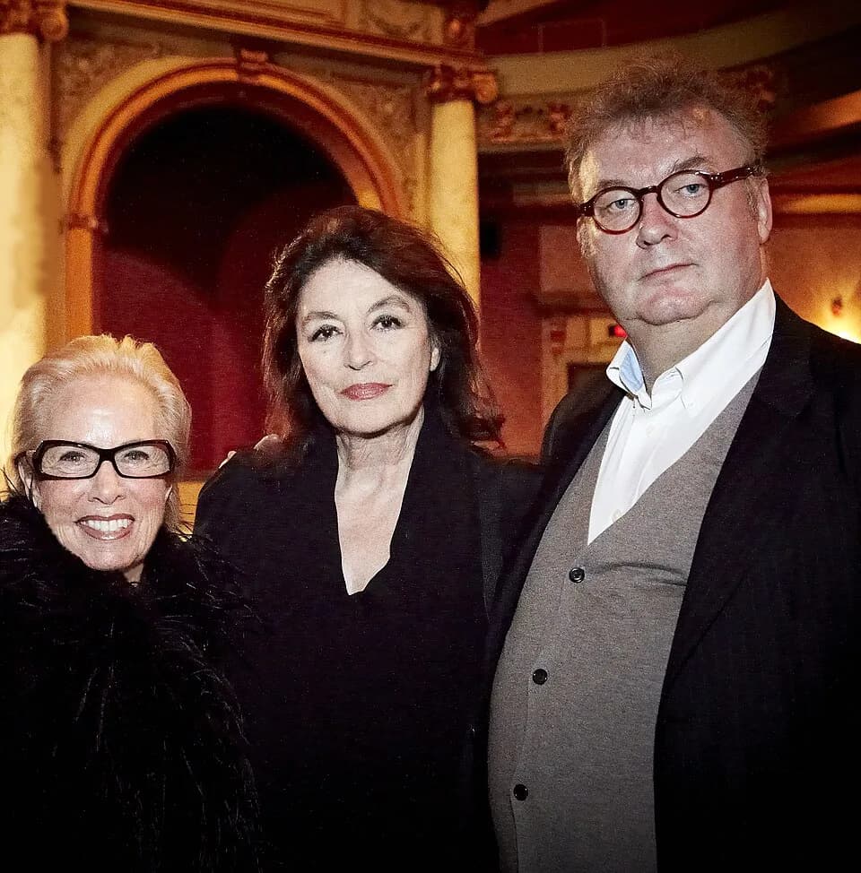 Anouk Aimée - Anouk Aimée, Maidy Teitelbaum, Dominique Besnehard à Cinemania en 2013