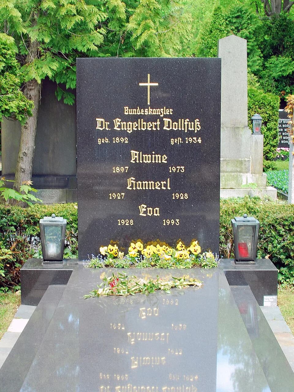 Engelbert Dollfuss - Grab Familie Dollfuß