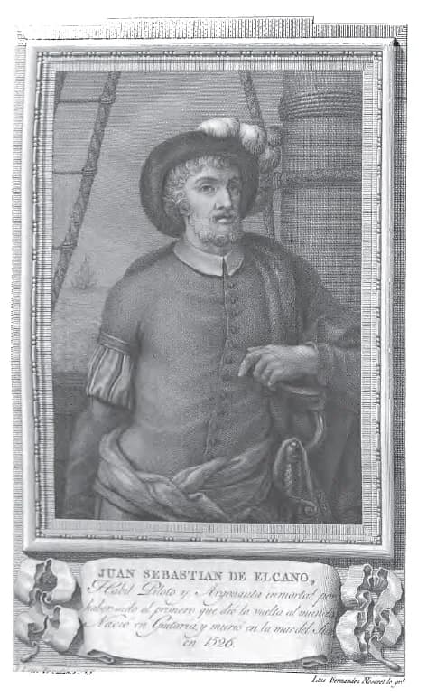 Juan Sebastián Elcano - Retrato de Juan Sebastián Elcano.