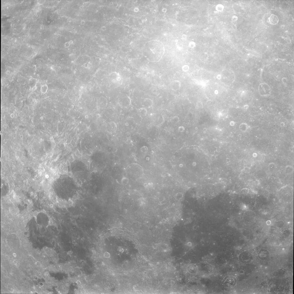 Max Theiler - (Processed) Apollo 11 Hasselblad image from film magazine 38/O - Lunar orbit, Trans-Earth coast