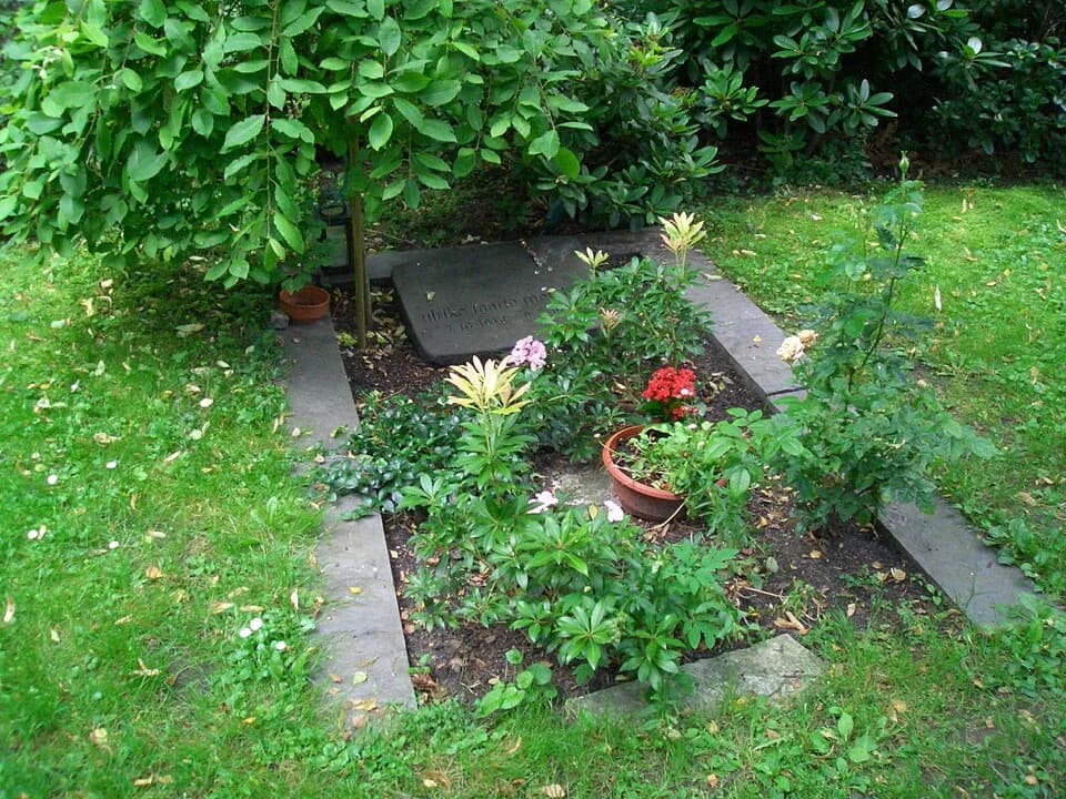 Ulrike Meinhof - Grave of Ulrike Meinhof at Dreifaltigkeitskirchhof III, Eisenacher Straße 61, Berlin-Mariendorf