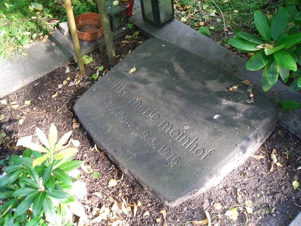 Ulrike Meinhof - Grave of Ulrike Meinhof at Friedhof III der Dreifaltigkeitsgemeinde, Eisenacher Straße 61, Berlin-Mariendorf