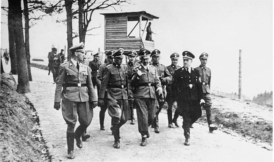 Ernst Kaltenbrunner - For documentary purposes the German Federal Archive often retained the original image captions, which may be erroneous, biased, obsolete or politically extreme. Kz Mauthausen, Be