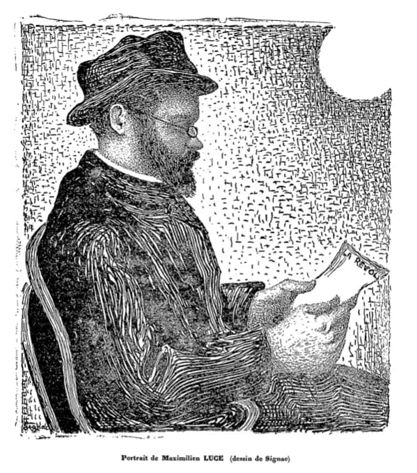 Paul Signac - Portrait de Maximilien Luce