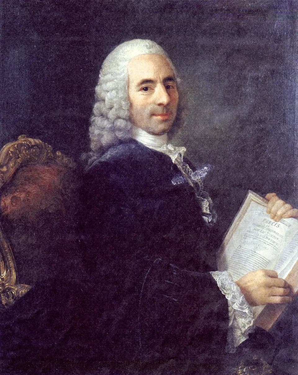 François Quesnay - Portrait du docteur François Quesnay (1694-1774), médecin et économiste.
