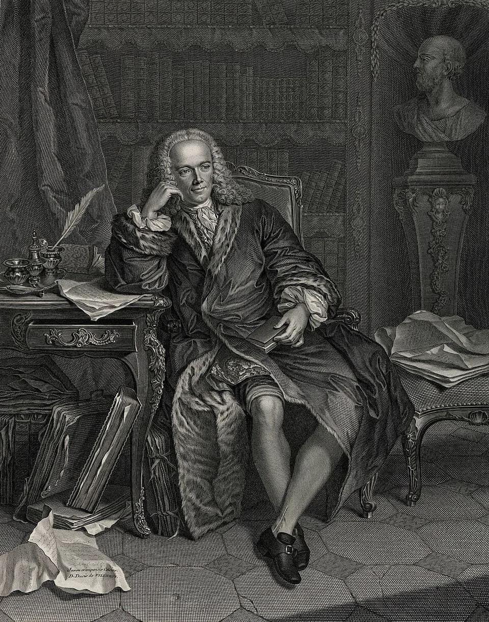François Quesnay - Portrait de François Quesnay (1694-1774)