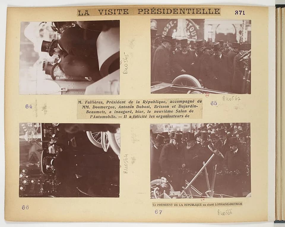 Armand Fallières - [Collection Jules Beau. Photographie sportive] : T. 33. Années 1906 et 1907 / Jules Beau :