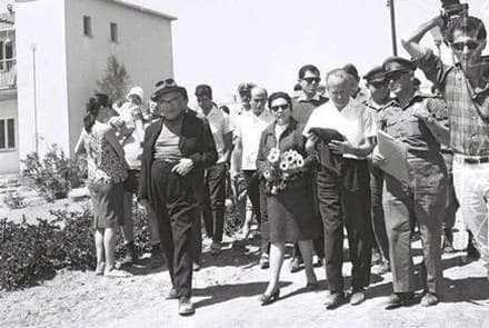 Levi Eshkol - Visit of Prime Minister Levi Eshkol, People of Israel