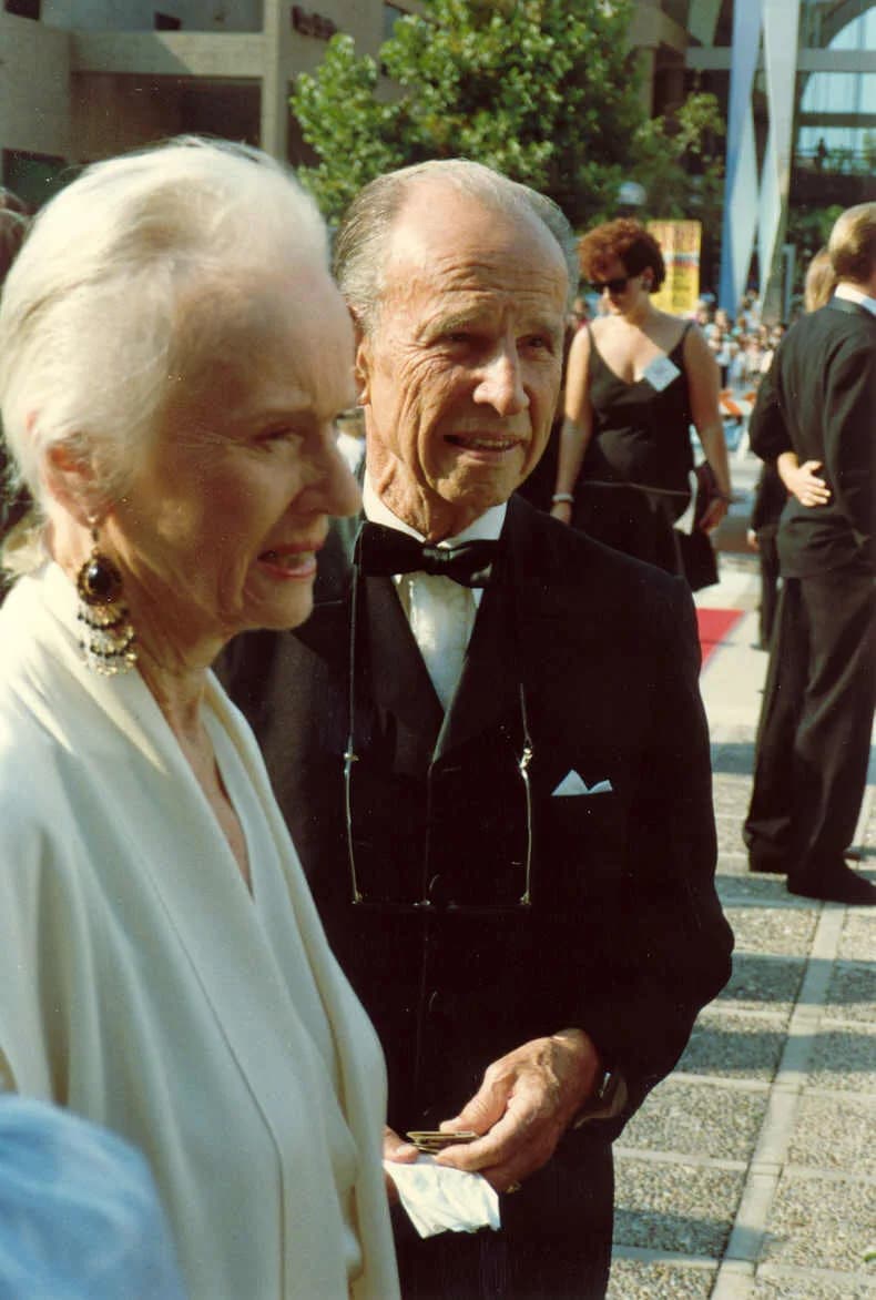 Jessica Tandy - Photo taken at the 40th Emmy Awards, August 1988