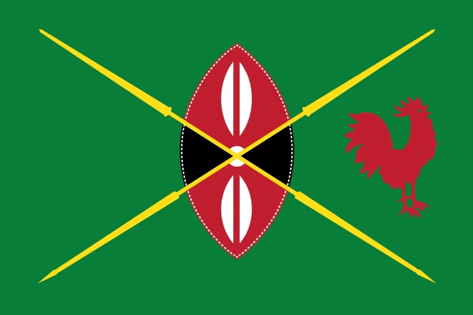 Daniel arap Moi - Presidential Standard of Daniel arap Moi