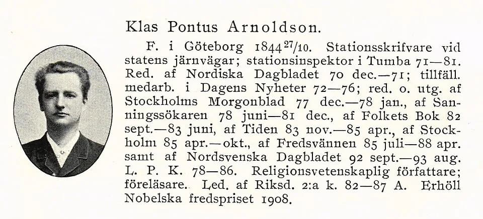 Klas Pontus Arnoldson - uploaded from Portrattarkiv.se