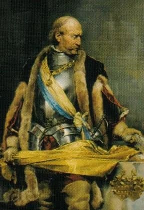 Charles IX of Sweden - Duke Karl Insulting the Corpse of Klas Fleming (detail)