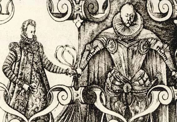 Charles IX of Sweden - King Carl IX of Sweden with his wife Maria of the Palatinate