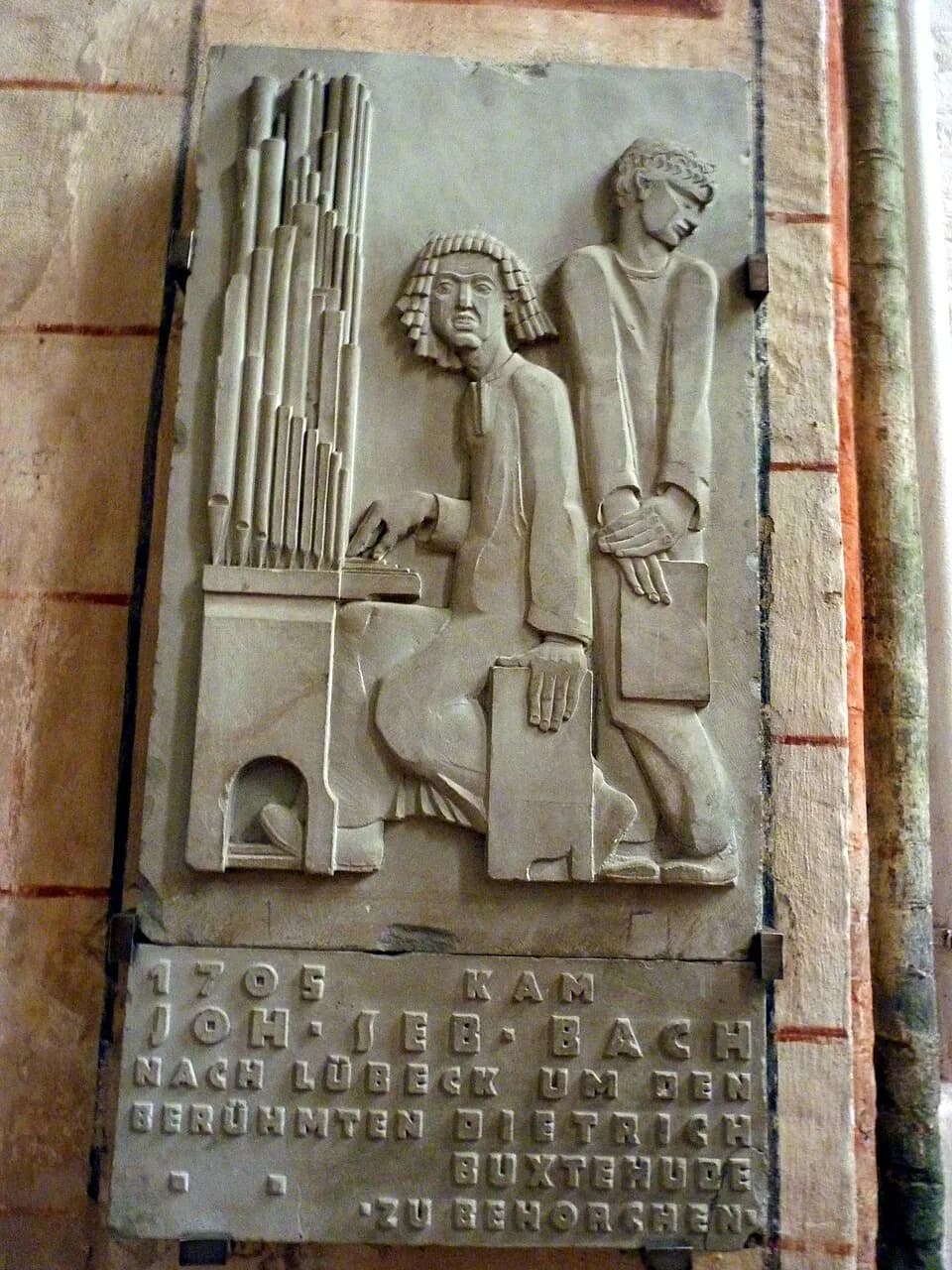 Dietrich Buxtehude - Visite de J.S. Bach en 1705 à la Marienkirche de Lübeck