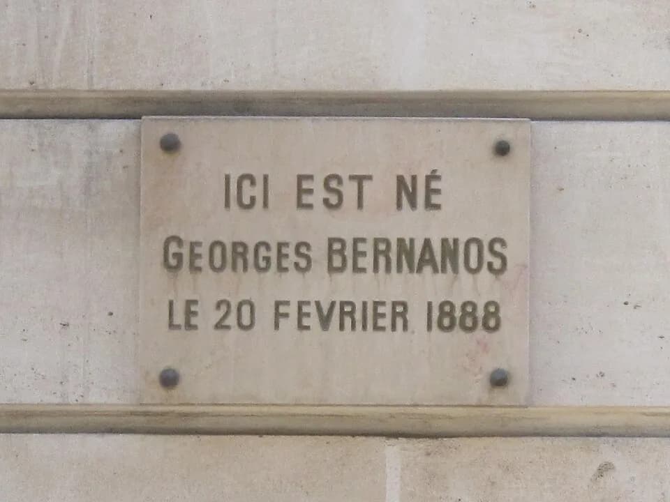 Georges Bernanos - Building where Georges Bernanos was born : 28 rue Joubert, Paris 9th arr.