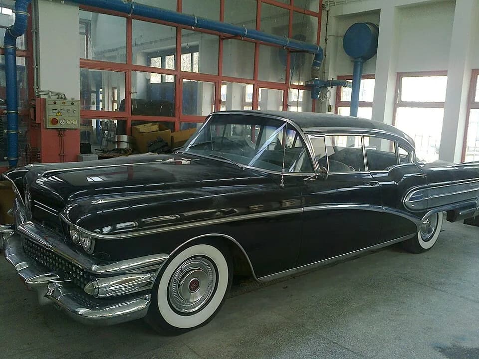 Adnan Menderes - Turkish prime minister Adnan Menderes car, 1958 Buick Roadmaster 75