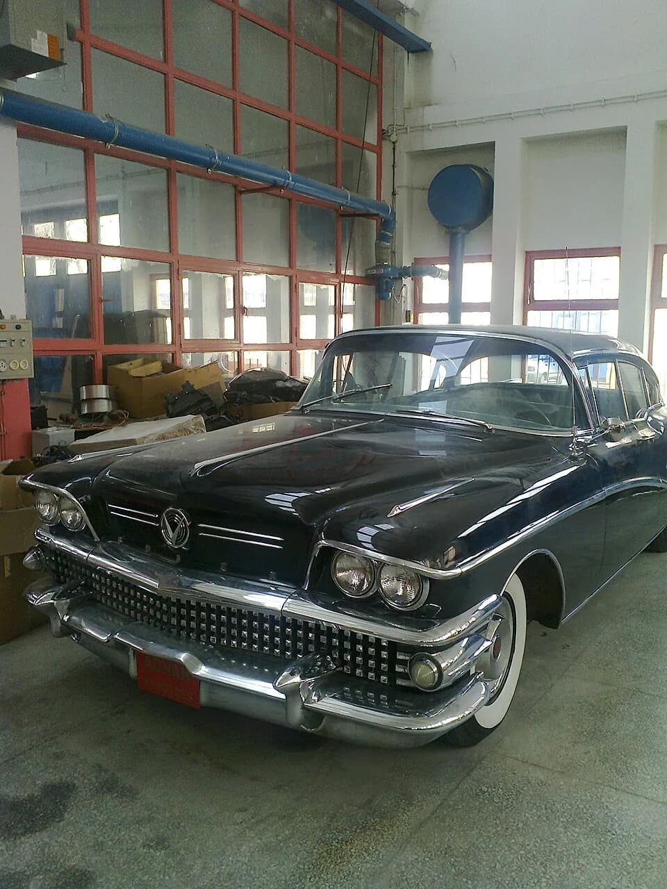 Adnan Menderes - Türkiye Cumhuriyeti Başbakanı Adnan Menderes'in makam aracı,1958 model Buick Roadmaster 75