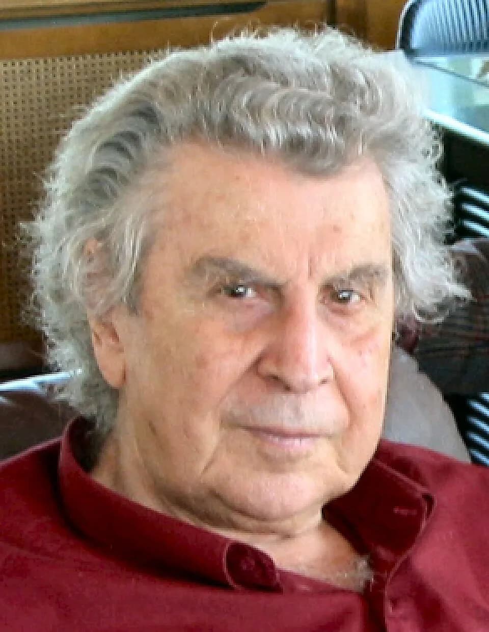 Mikis Theodorakis - Porträt Mikis Theodorakis, Oktober 2004 - Photo: Guy Wagner