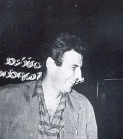 Mikis Theodorakis - This is a personal snapshot from 1961.
The occasion was our meeting on our return to Greece.
Personally from the United States and Mr. Theodorakis from France.