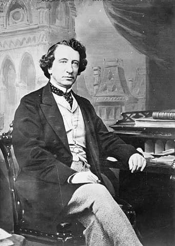 John A. Macdonald - John Alexander Macdonald, first prime minister of Canada, in 1867.