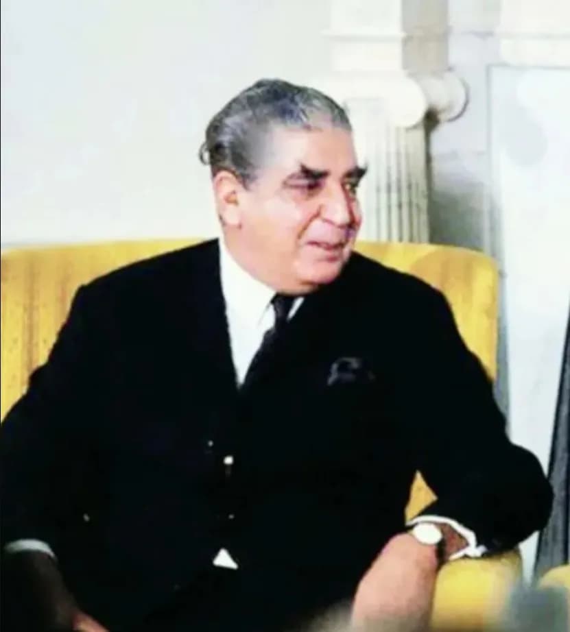 Yahya Khan - President Yahya Khan in the White House, USA, in October 1970.