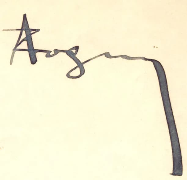 Zog I of Albania - President Zog signature.  Under United States Copyright Law, signatures are not eligible for copyright, as they are "titles, names...mere variations of typographic ornamentation, le